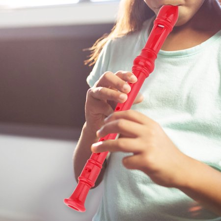 - Ashata 8 Holes High Pitch Soprano Recorder Flute ABS Instruments Reed Pipe Kids Red, soprano recorder,plastic recorder