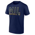 thumbnail image 2 of Men's Fanatics Navy/White Milwaukee Brewers Two-Pack Combo T-Shirt Set, 2 of 5