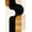 Black Ivory Ochre, Pattern 4, variant on ODIKA 8'x10' Washable Area Rug Alfombras Minimalist Solid Subtle Striped Border Para Habitacion for King Size Bedroom Under Bed, Master Suite, Non-Shedding, Easy Care