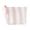 #A04, variant on Large Clear Makeup Bag, Striped Cosmetic Pouch Waterproof, Clear Coated Travel Organizer, 2 Sizes for Purse Beach Vacation Essentials