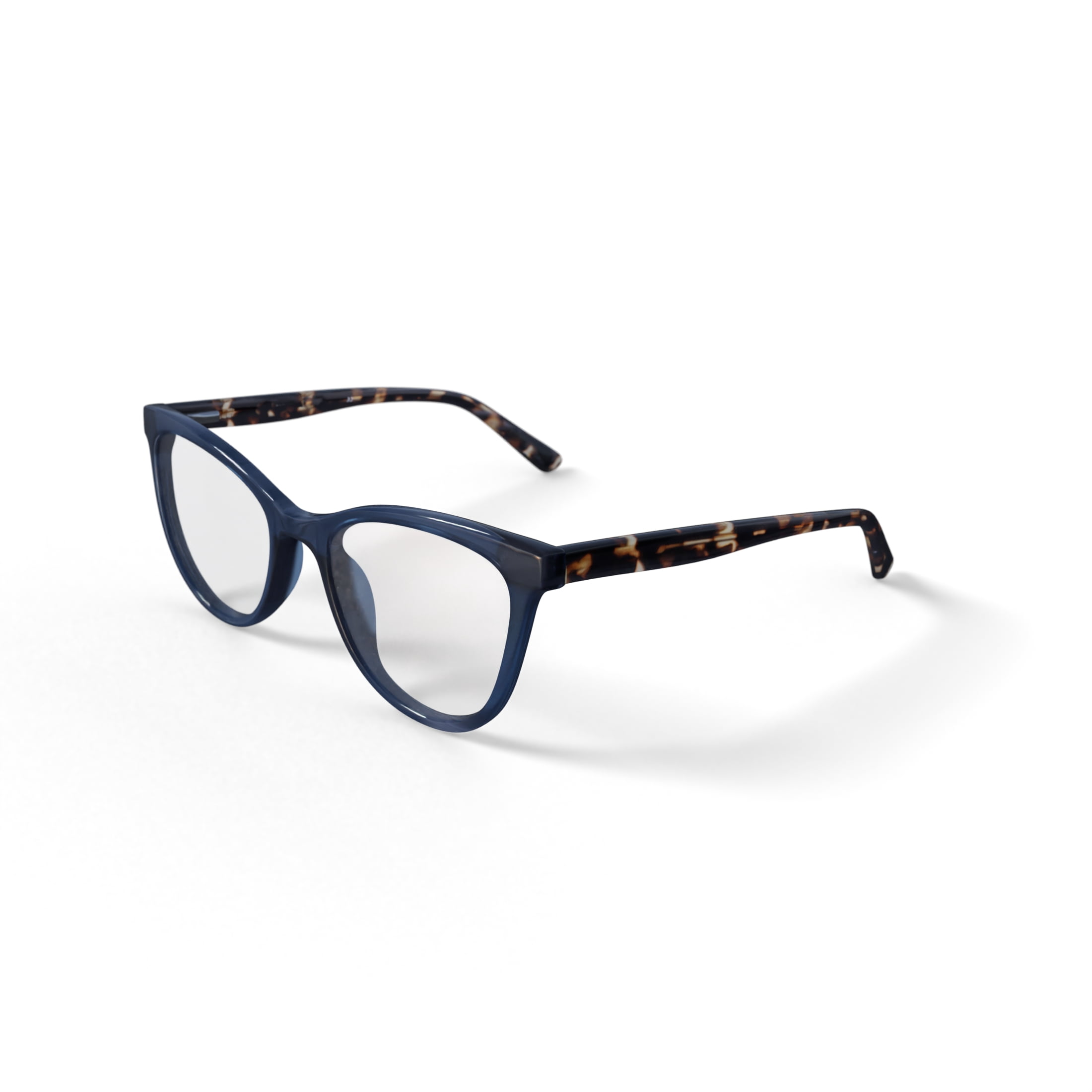 Walmart Women's Kya Cat Eye Prescription Eyeglasses with Case, Blue