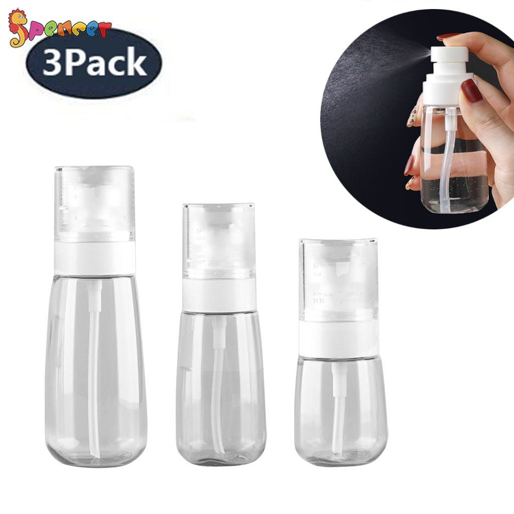 Plastic Spray Bottle,Reusable Empty Small Spray Bottle with Plastic Sprayer 5PC/60ML XVSSAA Travel Bottles