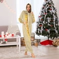 thumbnail image 6 of IAUYY Unisex Adult Onesie Pajamas Ultra-Soft Crystal-Soft Fabric, Halloween Adult Onesie Pajamas Adults,With a Zipper Plus Size Onesie Pajamas, Cute Giraffe, 6 of 7