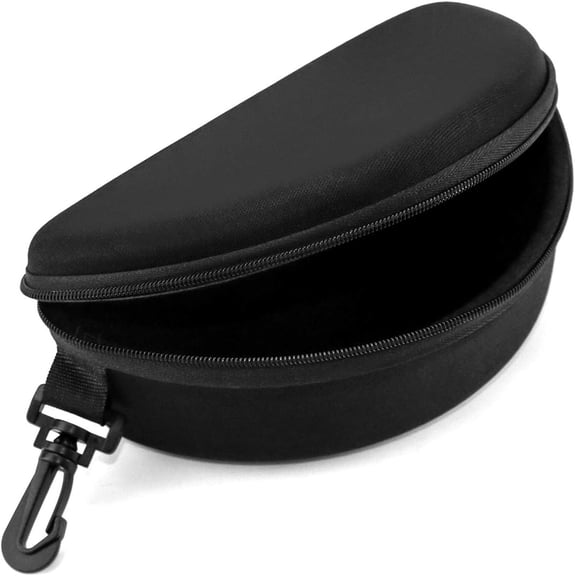 Wrongduck Sports Glasses Case Hard EVA Snowboard Goggles Box with Hook, Protective Storage Case for Ski Goggles and Sports Eyewear