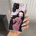 thumbnail image 4 of Funda de teléfono Demon Slayer Kamado Nezuko para Samsung Galaxy S24 S23 S22 S21 Ultra S20 FE S10 Plus S10E S9 S8 + S7 Edge con estampado suave, 4 of 5