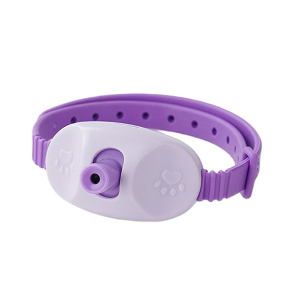 Interactive Smart Cat Collar with Automatic LED Light Pointer for Indoor Exercise and