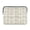 Beige and White Plaid, variant on JIALIOU Laptop Sleeve Case with Zipper 13-13.3/15-16 Inch Compatible with MacBook HP Lenovo Dell ASUS Acer, Dreamy Pastel Pink