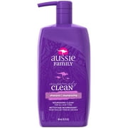 Aussie Aussomely Clean Family Shampoo, 29.2 fl oz