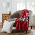 thumbnail image 3 of Wisconsin OFFICIAL NCAA "Campaign" Fleece Throw Blanket, 50" x 60", 3 of 3