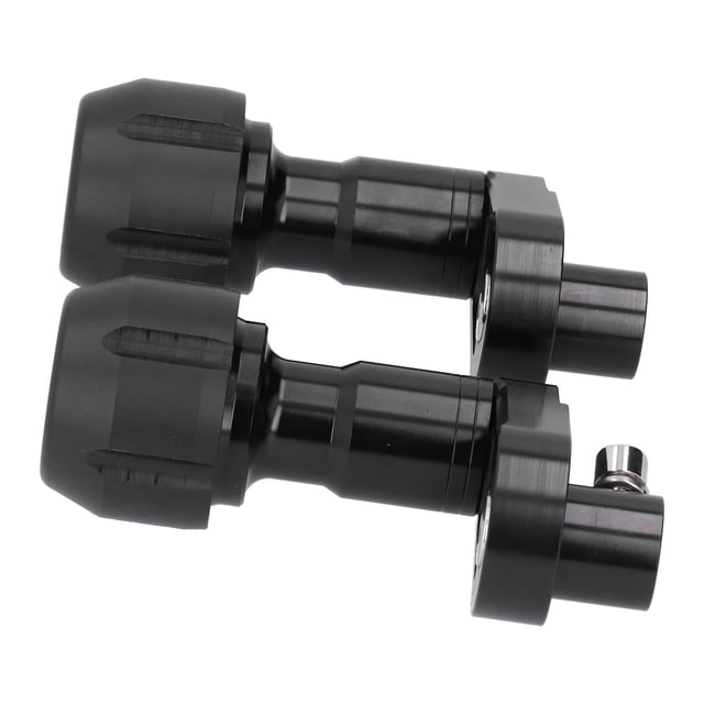 Protector anticaída para motocicleta, 2 uds., negro, apto para Kawasaki Ninja 400 Z400 20182020