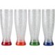 thumbnail image 1 of Juego de tazas de cerveza para congelador, 4 a 16 onzas, aislamiento de doble pared con gel líquido, tazas enfriadoras heladas, vasos congelables acrílicos resistentes a la rotura para, 1 of 4