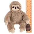 thumbnail image 3 of Bearington Baby Lil' Speedy Plush Sloth Pacifier Holder, 7.5 Inch, 3 of 4