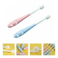 thumbnail image 3 of 2Pcs Kids Toothbrush Soft Toothbrush Baby Nursing Brush Infant Tooth Cleaner, 3 of 8