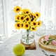 thumbnail image 1 of Decoración del hogar, decoración de habitaciones, decoración de paredes, flores artificiales, margaritas de girasol, simulación de girasoles., 1 of 9