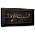 thumbnail image 1 of Igor_Voloshin 18x11 Black Modern Framed Museum Art Print Titled - L?Ultima Cena, 1 of 5