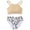 Beige, variant on Ymyiu Tankini Swimsuits for Girls Girls Swimsuits Bikini Set Kids Bathing Suit Bikini Top Two Piece Girls' Swimwear Size 7-8 Years (Purple,7-8 Years)