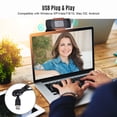 thumbnail image 4 of Video Conference Camera 1080P HD Webcam Computer Camera with Noise Reduction Microphone USB Plug & Play for Video Meeting Online Training Teaching Live Webcasting, 4 of 7