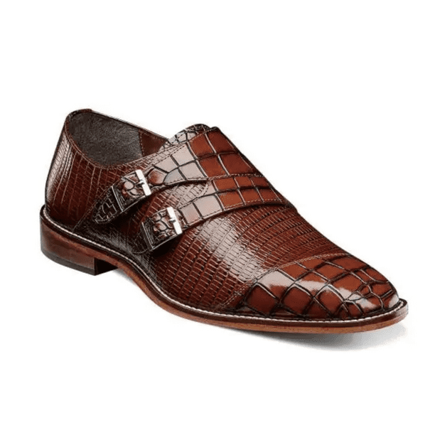 Stacy Adams - Stellar Plain Toe Glitter Slip On - Burgundy - 25534-601