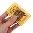 BERTDOMD 5pcs Exquisite Chinese Amulet Cards for 2025 Wealth and