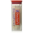 thumbnail image 4 of The Doctor's BrushPicks Interdental Toothpicks Helps Fight Gingivitis 120 Picks (Pack of 4), 4 of 10