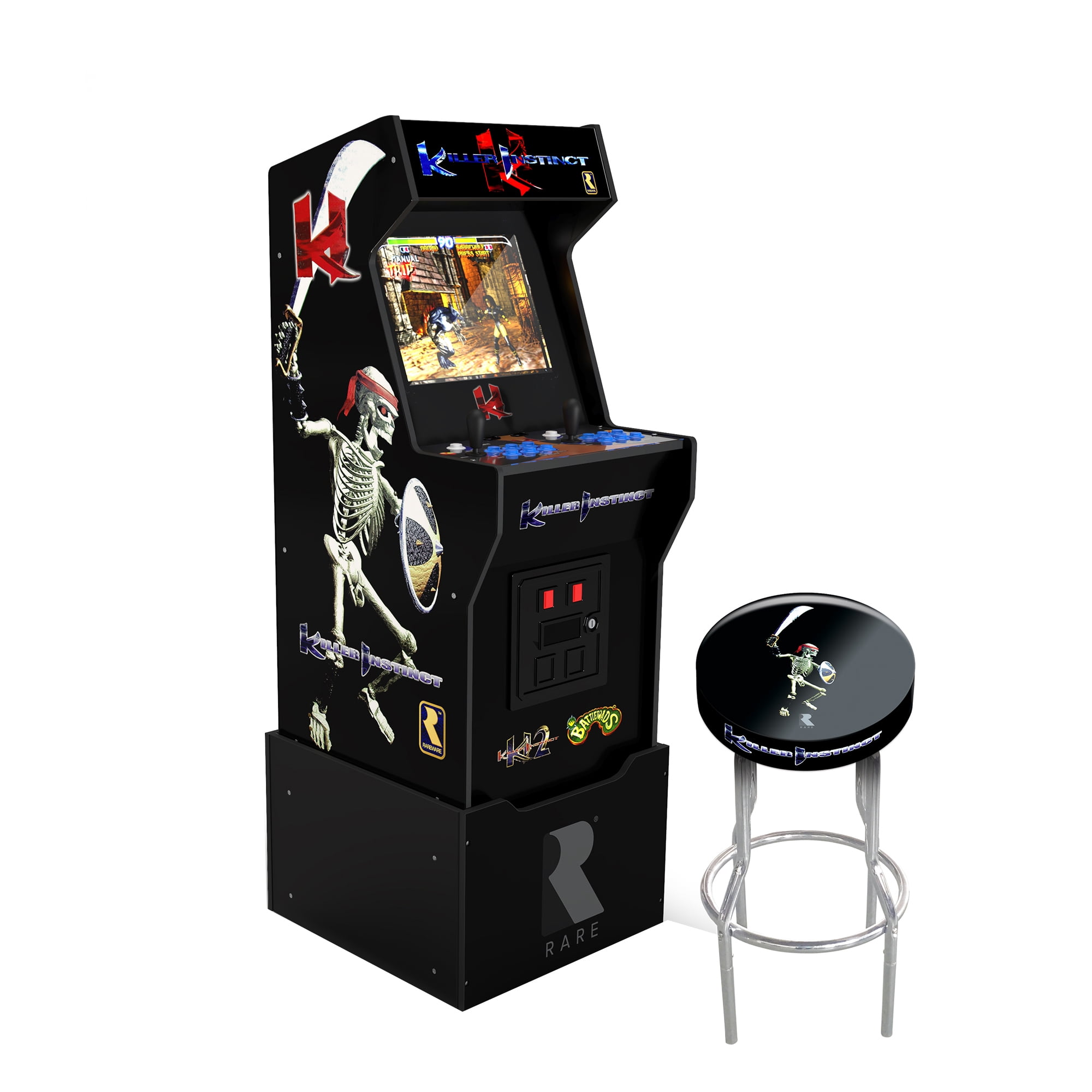RETRO CLASSIC ARCADE COMMERCIAL 60 GAME MACHINE  WITH  FREE STOOLS 