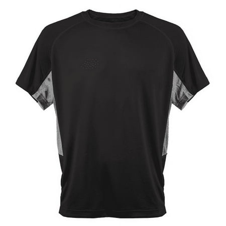 UPC: 0845099080720 | 3N2 3020-01-YS Kzone Curve Men T-Shirt  Black – Young Small