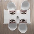 thumbnail image 3 of Ambesonne Bear Place Mats Set of 4, Mythological Scene Concept, Standard Size, Warm Taupe Dark Brown, 3 of 4