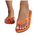 thumbnail image 3 of Wovix Women'S Slipper Open Toe Lightweight Comfy Slides Flip Flops Shoes Casual Classic Sandals Indoor Outdoor Shoes Orange 37, 3 of 8