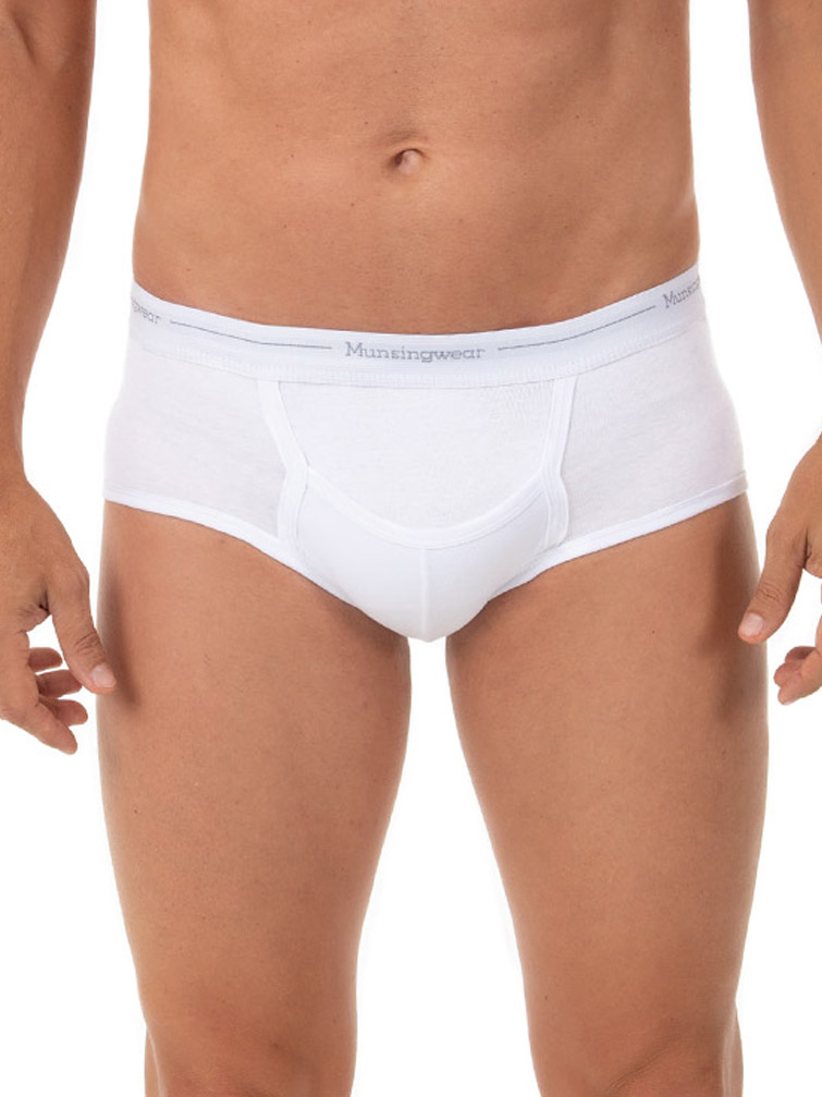 Men's mid rise briefs white Clearance
