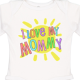thumbnail image 4 of Inktastic I Love my Mommy- sun and rainbow letters Boys or Girls Long Sleeve Baby Bodysuit, 4 of 5