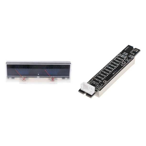 VU Meter Audio Power Amplifier Panel Dual Analog Level DB Meter with