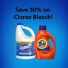 Clorox Bleach 121 oz and Tide Detergent Bundle