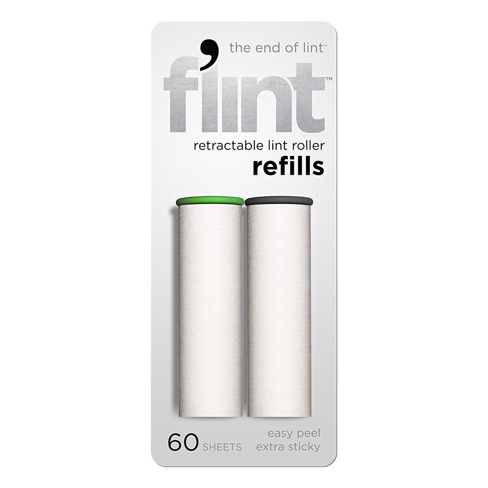 Lint Roller Refills (2 Pack), REFILL & REUSE Flint Lint Roller Adhesive Refills are fast and