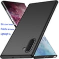 thumbnail image 5 of Case for Samsung Galaxy Note 10 Phone Case Protective Slim [Defend from Scratch/Slip/Drop/Fingerprint] Matte PC Hard Minimalistic Phone Cover for Samsung Galaxy Note 10-Black, 5 of 10