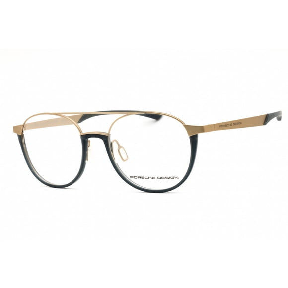 Porsche P8389 52B Men's Light Gold/Blue Titanium Frame Eyeglasses