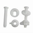 thumbnail image 2 of Toilet Seat Repair Kits Hinges Bottom Fitting Bolts Screws Pairs For Bathroom 2*, 2 of 6