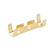 Apooke Quick Docking Connect Wiring Terminal Brass Crimp Terminal Electric Butt Connector Kit U-shaped Terminal Tab 0.3-1.5mm