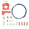 thumbnail image 1 of Impresora 3D Kit de extrusora MK8 Juego de actualización de resorte de tubería de alimentación Reemplazo de accesorios de impresora 3D para Ender-3 Inevent EL001560-00, 1 of 7
