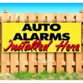 thumbnail image 1 of Auto Alarms Installed Here 13 oz Vinyl Banner With Metal Grommets, 1 of 4