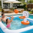 thumbnail image 1 of Blinkol Pool Basketball Hoop for Kids with Basketball for Gathering Parties Lakeside, 1 of 9
