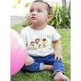 thumbnail image 2 of Kids Playing With Leaves T-Shirt Infant -Image by Shutterstock,  6 Months, 2 of 4
