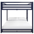 thumbnail image 6 of DHP Mabel Full Over Full Metal Bunk Bed in Blue, 6 of 15