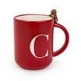 thumbnail image 2 of Tasses monogrammées en céramique Holiday Times- C, 2 of 3