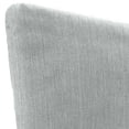 thumbnail image 5 of Jordan Manufacturing 23.5" x 24" Tahiti Gray Solid Square Tufted Outdoor Deep Seat Chair Back Cushion with Fabric Button (2 Pack), 5 of 10