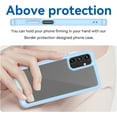 thumbnail image 6 of Case for Galaxy A56 5G,Galaxy A56 5G Case,Transparent TPU+PC Acrylic Protective Military Grade  Heavy Duty Protection Phone Case for Samsung Galaxy A56 5G (Blue), 6 of 16