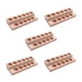 thumbnail image 1 of 5X 11 Holes Wooden Essential Oil Tray Handmade Natural Wood Display Rack Demonstration Station for 5-15Ml Bottles, 1 of 5