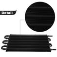 thumbnail image 2 of CROSSDESIGN 6 Row AN6 Radiator Remote Aluminum Transmission Engine Oil Cooler + Hose/Mounting Kit, 2 of 9