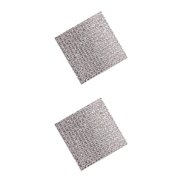 Billuyoard Cinta de diamantes de imitación de cristal, pegatina de malla de taladro de cristal, práctico, suministros para el hogar para Type2 NO2