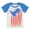 3# Blue, variant on FEDPOP Toddler Boys 4th of July T-Shirt American Flag Short Sleeve Tees 2-7 Years