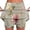 005Multicolor, variant on Generic Women's High Waisted 2-in-1 Athletic Skort with Vintage Red Rose Print, Inner Shorts, and Pockets for Tennis, Golf
